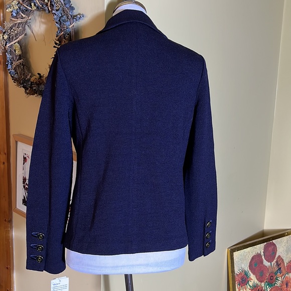 AUSTIN REED Size 8 Santana Knit Feel
Career Navy Blue Military Naval $189 NEW - Picture 4 of 16